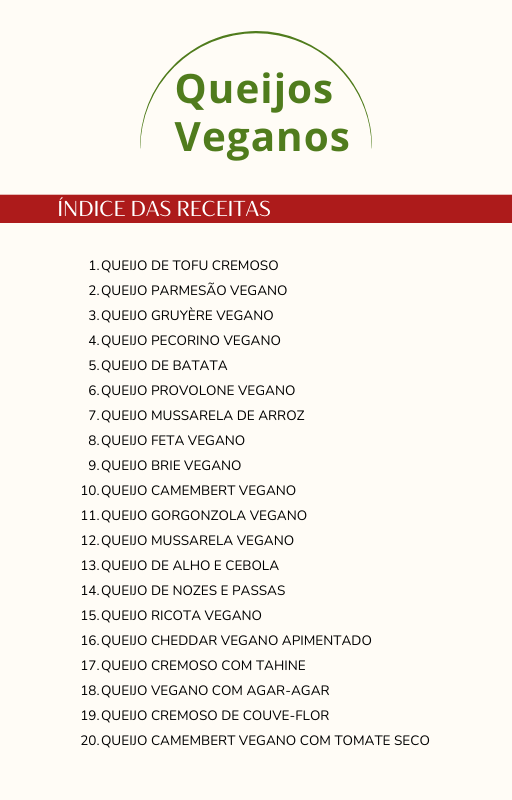 Receitas de Queijos Veganos 18